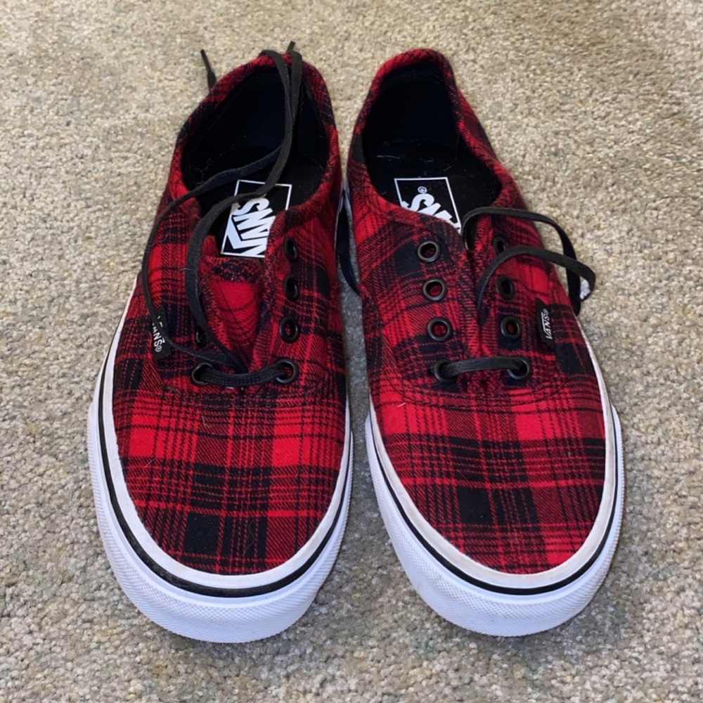BLACK FRIDAY SALE - NWOT Buffalo Plaid Vans